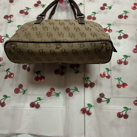 Dooney & Bourke Tan and Brown bag - Picture 6 of 8